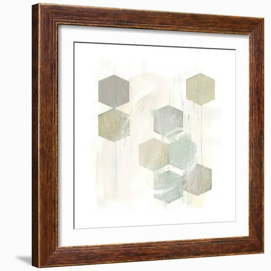 Honeycomb Reaction IV-June Vess-Framed Art Print