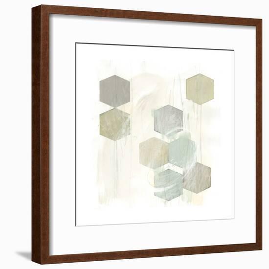 Honeycomb Reaction IV-June Vess-Framed Art Print