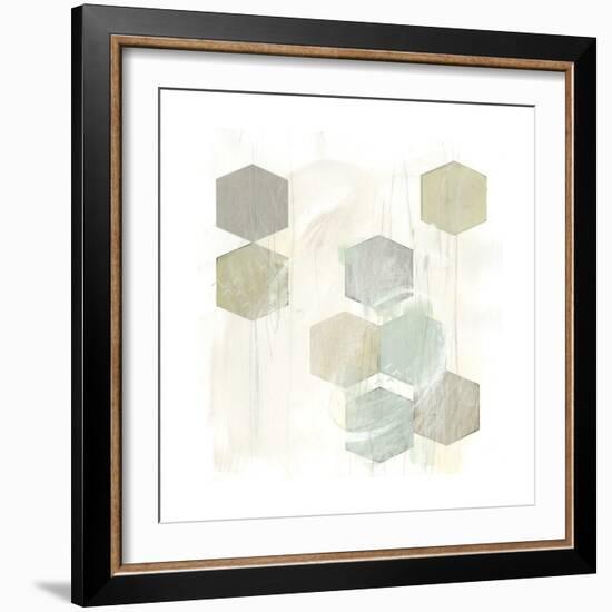 Honeycomb Reaction IV-June Vess-Framed Art Print