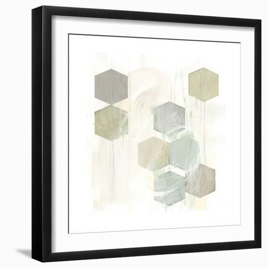 Honeycomb Reaction IV-June Vess-Framed Art Print