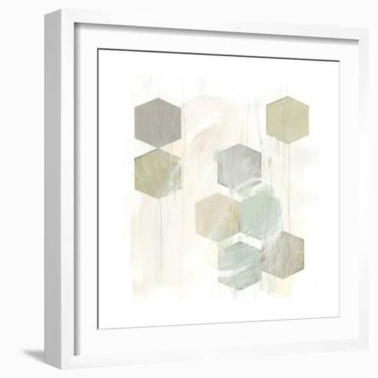 Honeycomb Reaction IV-June Vess-Framed Art Print