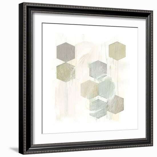 Honeycomb Reaction IV-June Vess-Framed Art Print