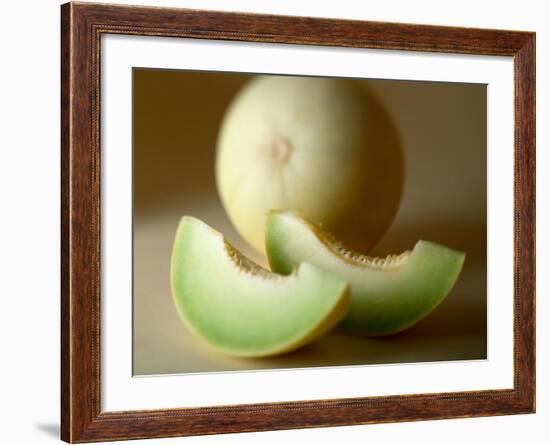 Honeydew Melon and Slices-Chris Rogers-Framed Photographic Print