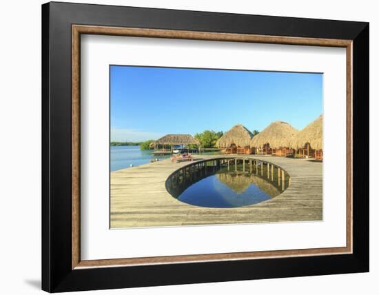 Honeymoon Couple, Saint Georges Caye Resort, Belize, Central Americ-Stuart Westmorland-Framed Photographic Print