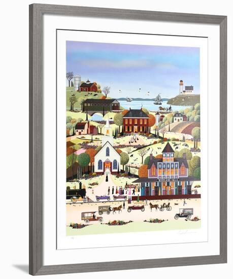 Honeymoon Express-Nicky Watanabe-Framed Serigraph