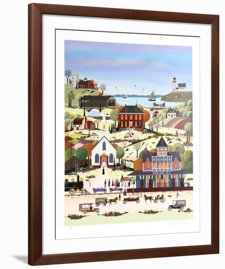 Honeymoon Express-Nicky Watanabe-Framed Serigraph