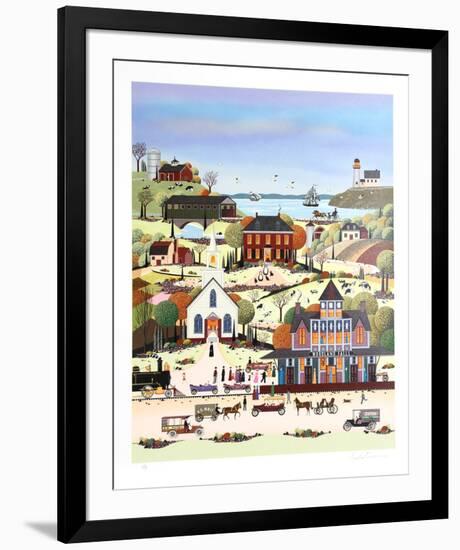 Honeymoon Express-Nicky Watanabe-Framed Serigraph