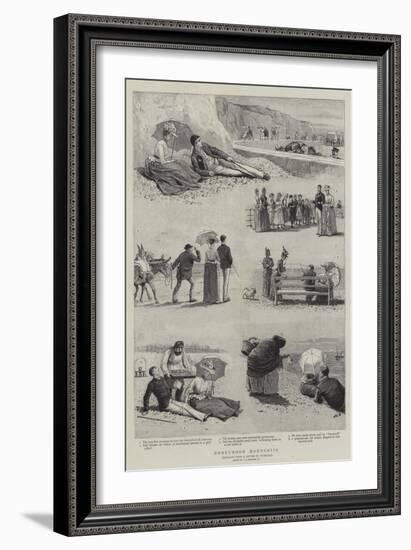 Honeymoon Hardships-John Charles Dollman-Framed Giclee Print