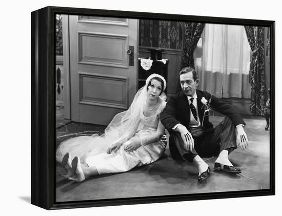 Honeymoon's Over-null-Framed Stretched Canvas