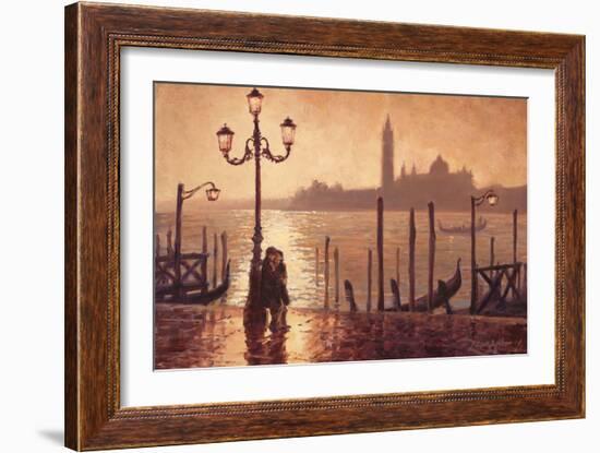 Honeymoon-Zeph Amber-Framed Art Print