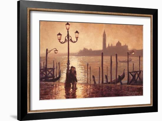 Honeymoon-Zeph Amber-Framed Art Print