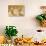 Honeysuckle and Sweet Peas-Winifred Nicholson-Giclee Print displayed on a wall