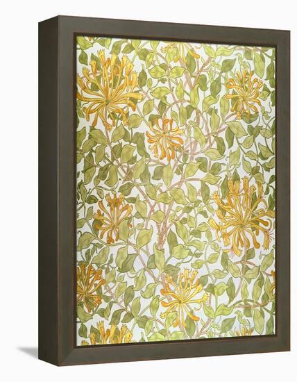 Honeysuckle Design, 1883-William Morris-Framed Premier Image Canvas