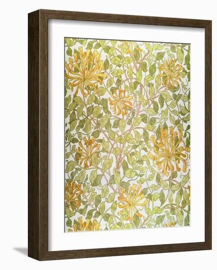 Honeysuckle Design, 1883-William Morris-Framed Giclee Print