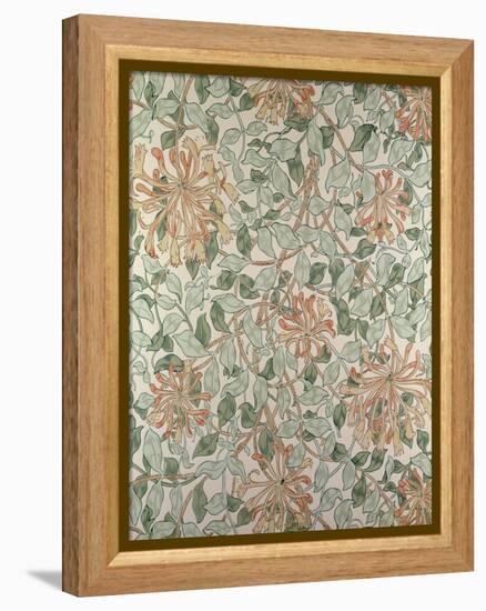 Honeysuckle II' Design-William Morris-Framed Premier Image Canvas