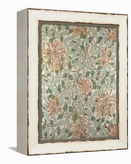 Honeysuckle II' Design-William Morris-Framed Premier Image Canvas