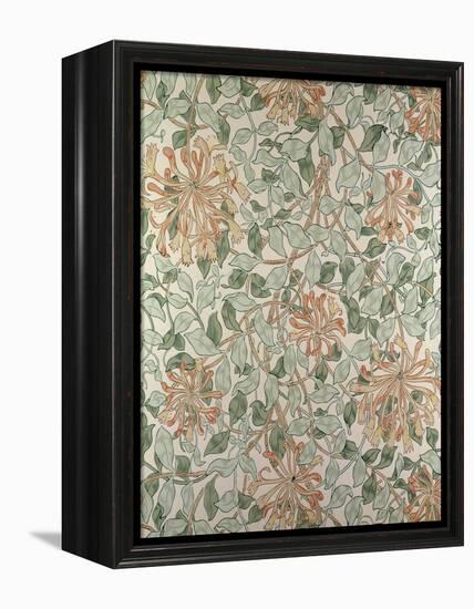 Honeysuckle II' Design-William Morris-Framed Premier Image Canvas