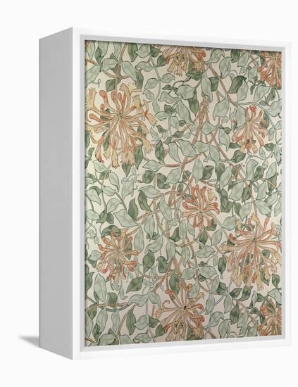 Honeysuckle II' Design-William Morris-Framed Premier Image Canvas