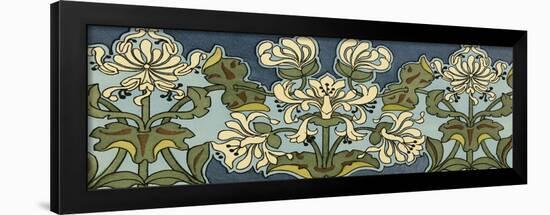 Honeysuckle Nouveau I-Anna Martin-Framed Art Print