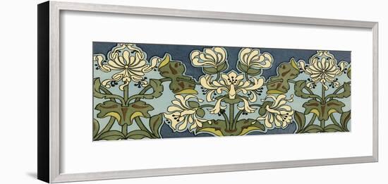 Honeysuckle Nouveau I-Anna Martin-Framed Art Print