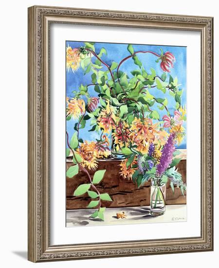 Honeysuckle-Christopher Ryland-Framed Giclee Print