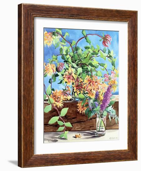 Honeysuckle-Christopher Ryland-Framed Giclee Print