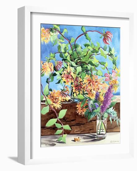 Honeysuckle-Christopher Ryland-Framed Giclee Print