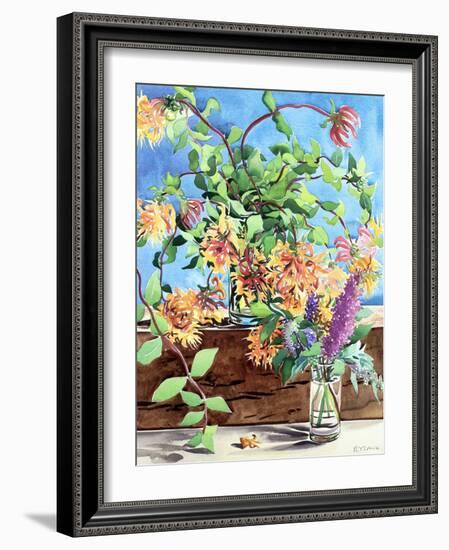 Honeysuckle-Christopher Ryland-Framed Giclee Print