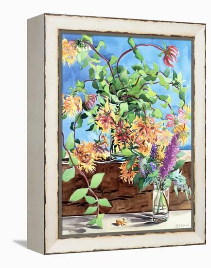 Honeysuckle-Christopher Ryland-Framed Premier Image Canvas