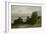 Honfleur ou l'Embouchure de la Seine-Gustave Courbet-Framed Giclee Print