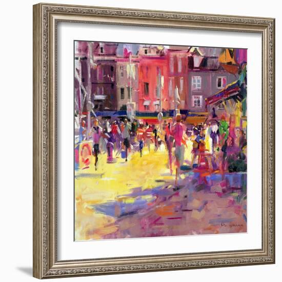 Honfleur Promenade-Peter Graham-Framed Giclee Print