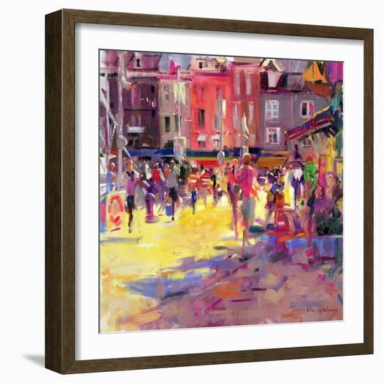 Honfleur Promenade-Peter Graham-Framed Giclee Print