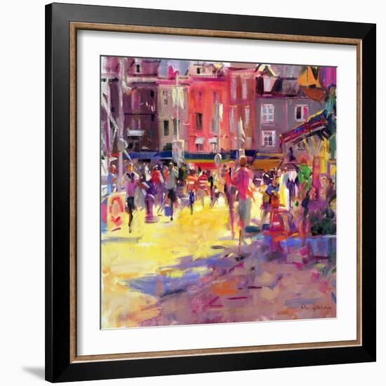 Honfleur Promenade-Peter Graham-Framed Giclee Print