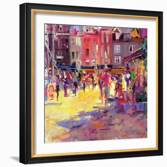 Honfleur Promenade-Peter Graham-Framed Giclee Print