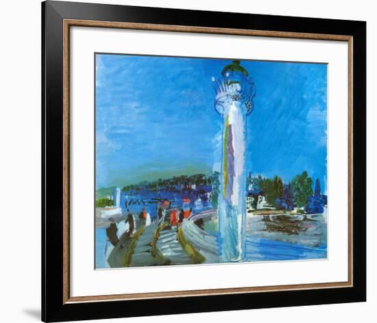 Honfleur-Raoul Dufy-Framed Art Print