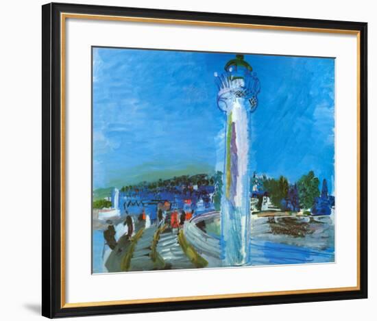 Honfleur-Raoul Dufy-Framed Art Print