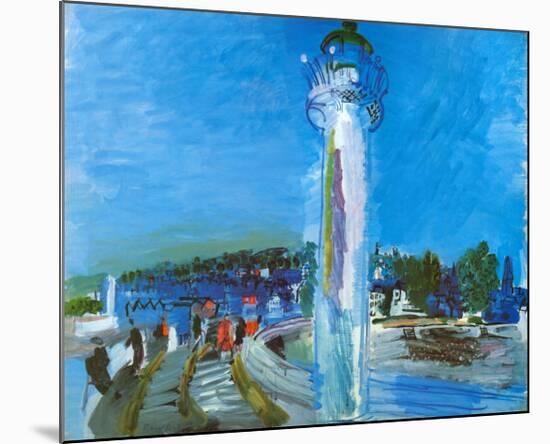 Honfleur-Raoul Dufy-Mounted Art Print