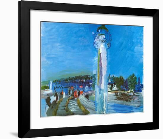 Honfleur-Raoul Dufy-Framed Art Print