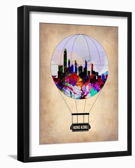 Hong Kong Air Balloon-NaxArt-Framed Art Print