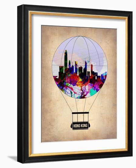 Hong Kong Air Balloon-NaxArt-Framed Art Print