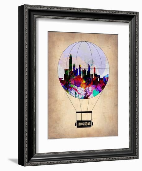 Hong Kong Air Balloon-NaxArt-Framed Art Print