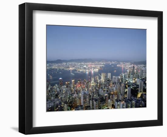 Hong Kong and Kowloon-James Marshall-Framed Photographic Print