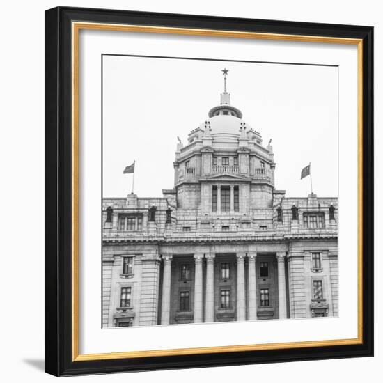 Hong Kong and Shanghai Bank Building (1923), the Bund, Shanghai, China-Jon Arnold-Framed Photographic Print