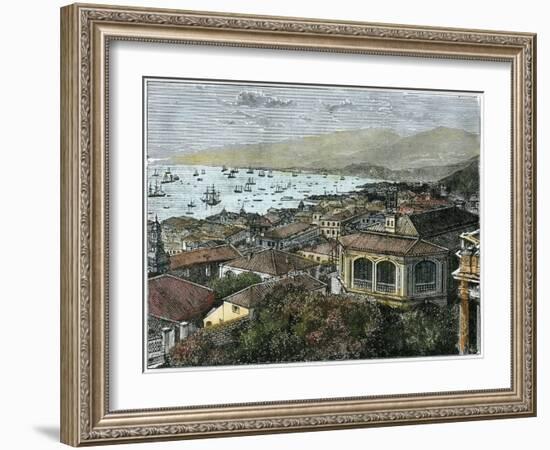 Hong Kong, C1880-null-Framed Giclee Print