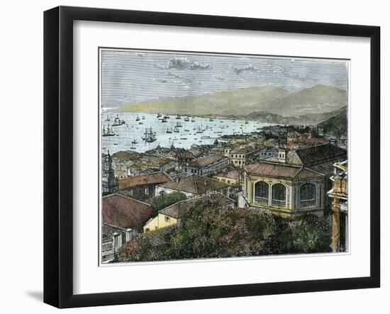 Hong Kong, C1880-null-Framed Giclee Print