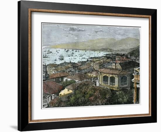 Hong Kong, C1880-null-Framed Giclee Print