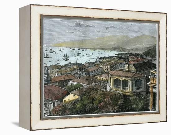 Hong Kong, C1880-null-Framed Premier Image Canvas