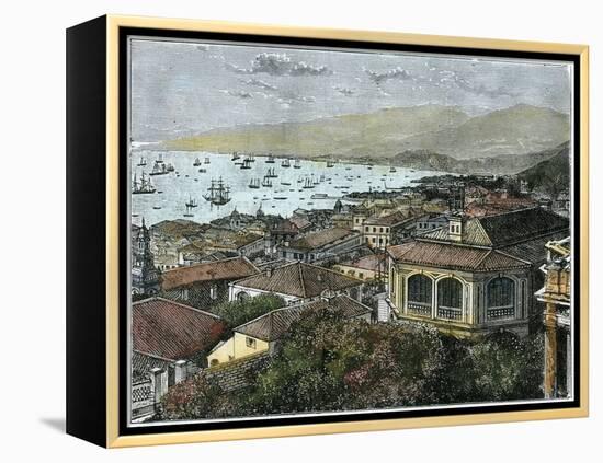 Hong Kong, C1880-null-Framed Premier Image Canvas