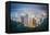 Hong Kong, China City Skyline from Victoria Peak-Sean Pavone-Framed Premier Image Canvas