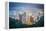 Hong Kong, China City Skyline from Victoria Peak-Sean Pavone-Framed Premier Image Canvas